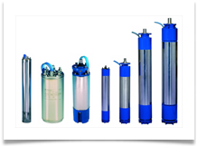 Xylem Lowara Onderwater motoren / bronmotoren 4OS, L4C, L6C, L6W, L8W, L10W, L12W