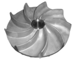 Vortex waaier centrifugaal pomp, teruggetrokken waaier
